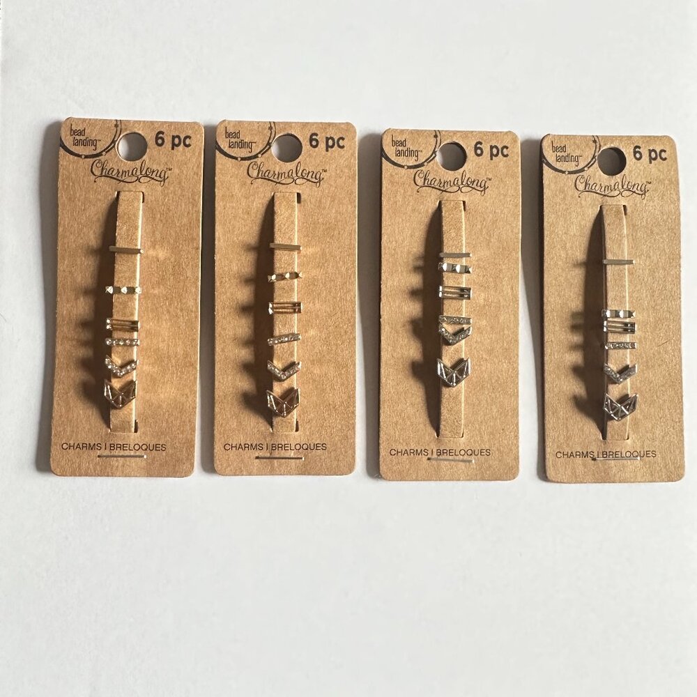 Bead Landing Charmalog Charms set of 24 Golden and silver charms Nickel free